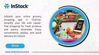Online Grocery Shopping With InStock- Deliver Everyday!