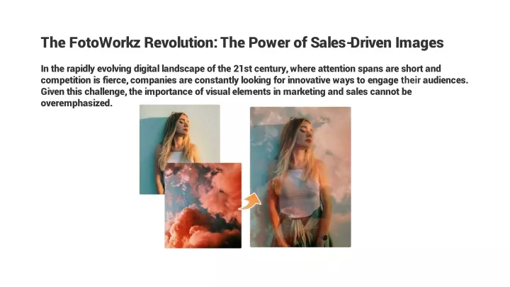 the fotoworkz revolution the power of sales