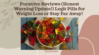 Puravive Reviews (Honest Warning Update!)