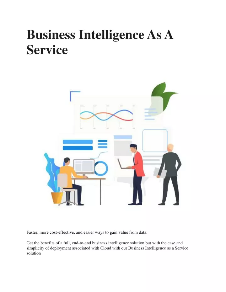 business intelligence as a service