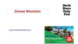 Grouse Mountain - www.northshoredailypost.com