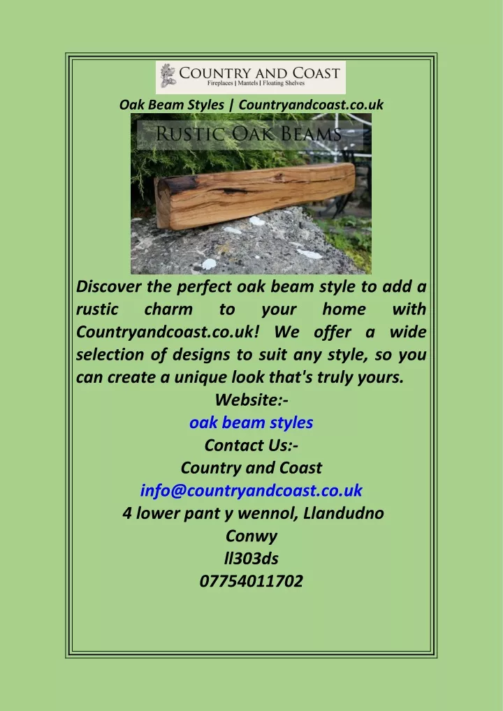 oak beam styles countryandcoast co uk