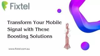 Optimize Your Mobile Signal with These Boosting Solutions