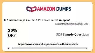 How Can AmazonDumps Help You Ace the MLS-C01 Exam?