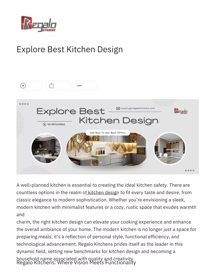 explore best kitchen design