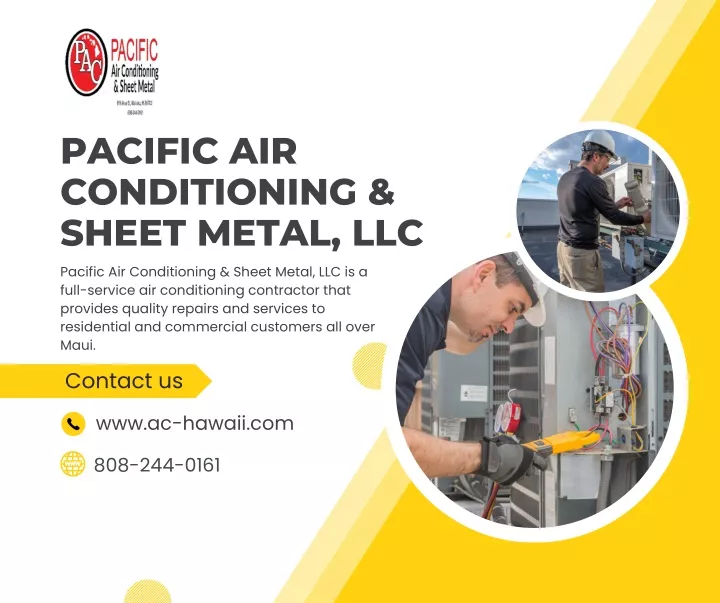 pacific air conditioning sheet metal llc