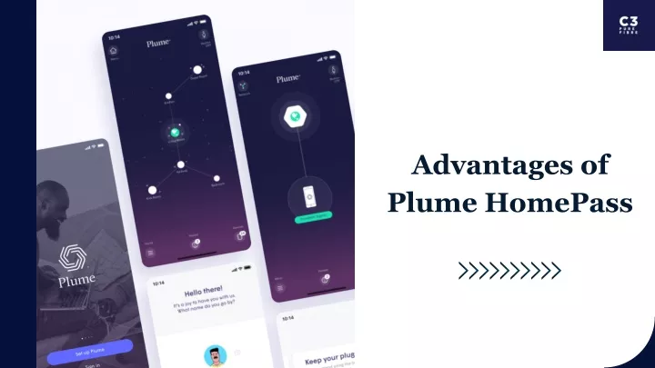 advantages of plume homepass
