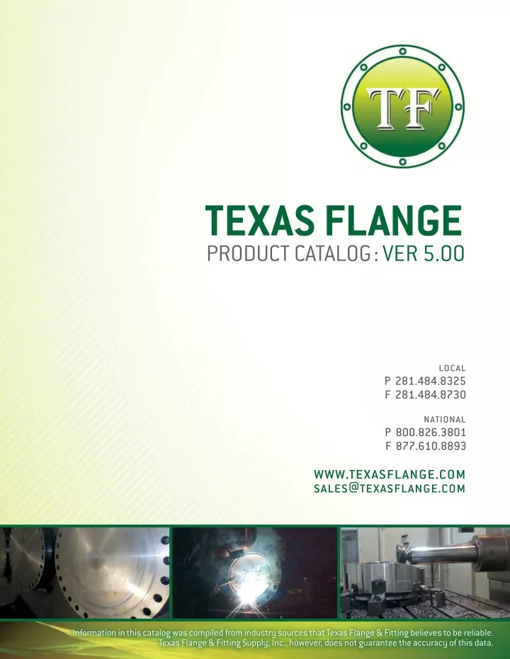 texas flange product catalog ver 5 00