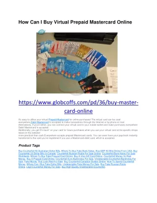 how can i buy virtual prepaid mastercard online