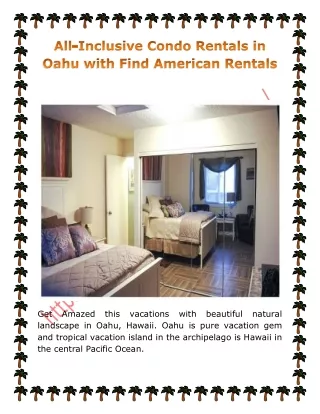 : Affordable Condo Rentals by Owner in Oahu, Hawaii