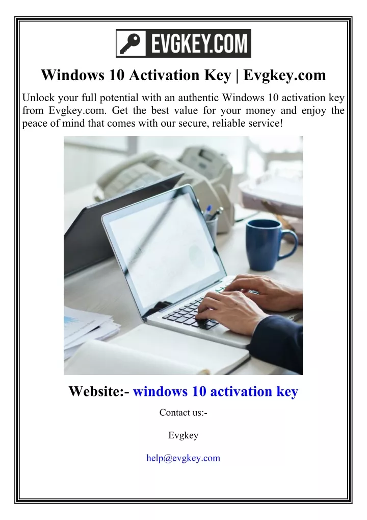 windows 10 activation key evgkey com
