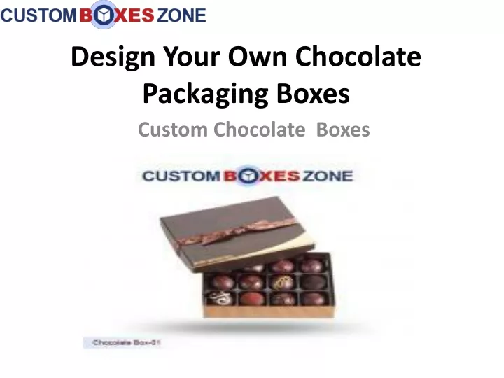 design your own chocolate packaging boxes