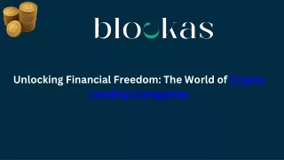 Unlocking Financial Freedom The World of Crypto Lending Companies