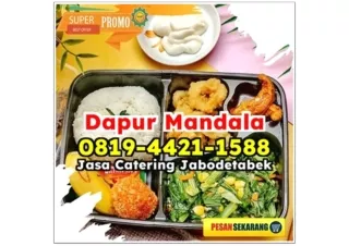 WA 0819-4421-1588 Biaya Catering Untuk 600 Orang Depok Kalimulya