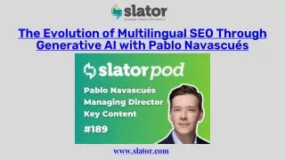 the evolution of multilingual seo through