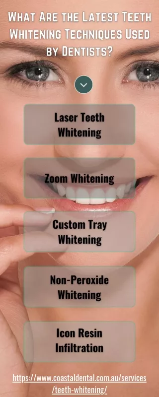 What Are the Latest Teeth Whitening Techniques Used by Dentists?