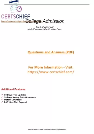 ensure success with up to date questions answers