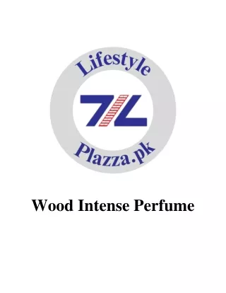 Wood Intense Perfume