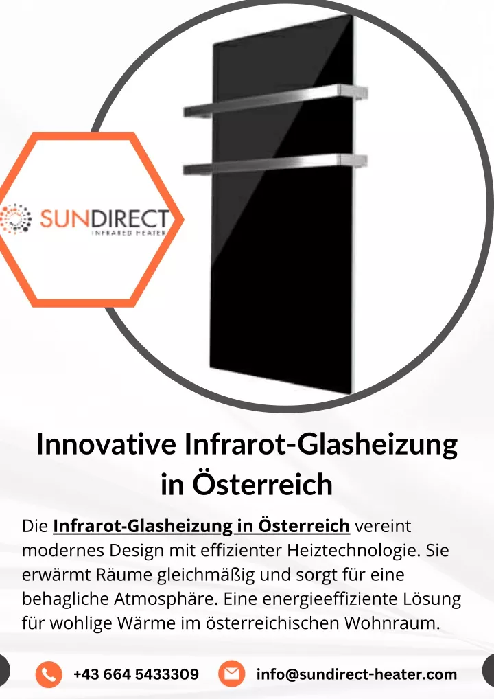 innovative infrarot glasheizung in sterreich