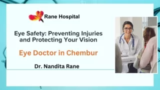 Eye Safety: Preventing Injuries and Protecting Your Vision