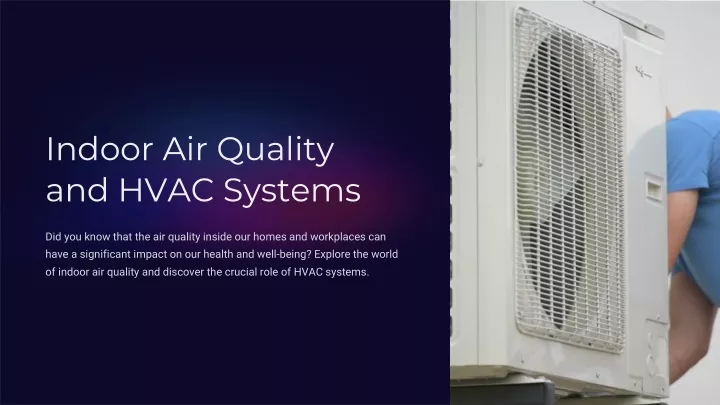 indoor air quality and hvac systems