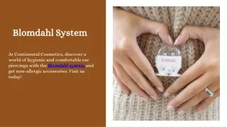 blomdahl system