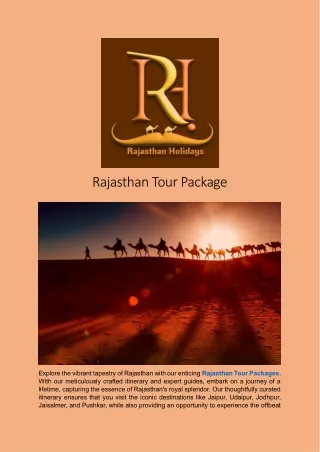 Jaipur tour package