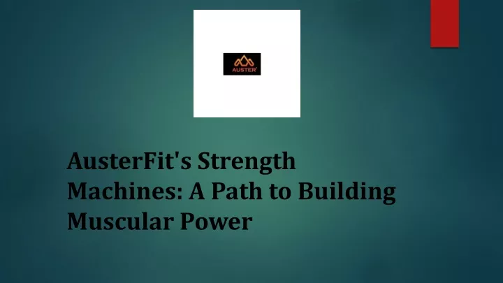 austerfit s strength machines a path to building muscular power