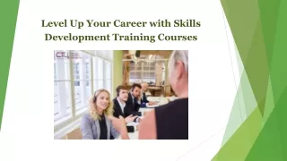 Level Up Your Career with Skills Development Training Courses