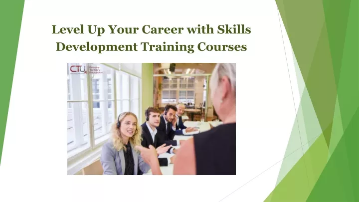 level up your career with skills development