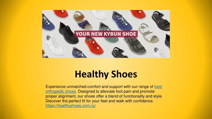 healthy shoes