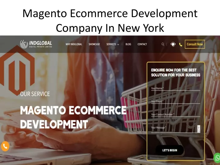 magento ecommerce development company in new york