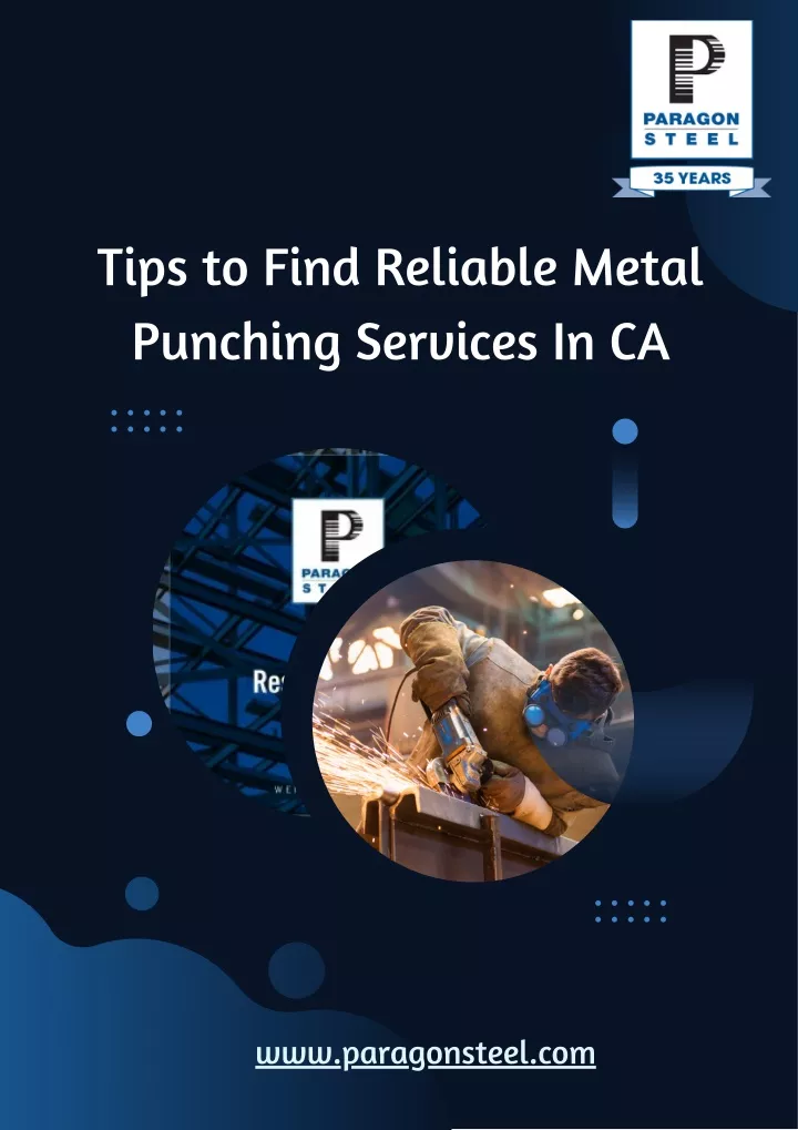 tips to find reliable metal punching services