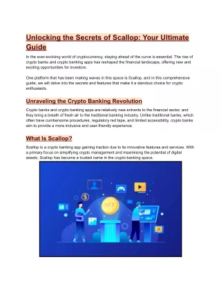 Unlocking the Secrets of Scallop_ Your Ultimate Guide