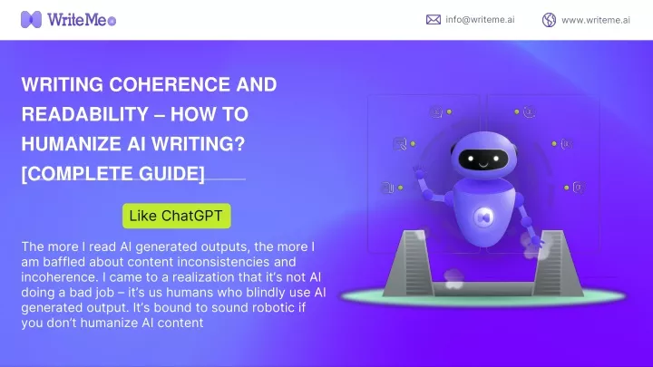 writing coherence and readability how to humanize ai writing complete guide