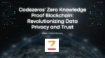 Codezeros' Zero Knowledge Proof Blockchain Revolutionizing Data Privacy and Trust - slide 1