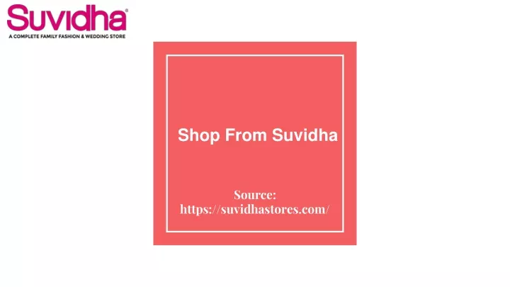 shop from suvidha