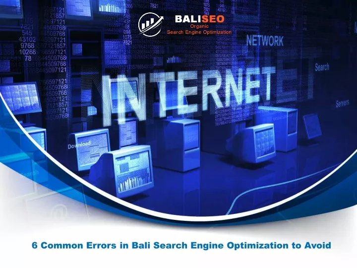 6 common errors in bali search engine