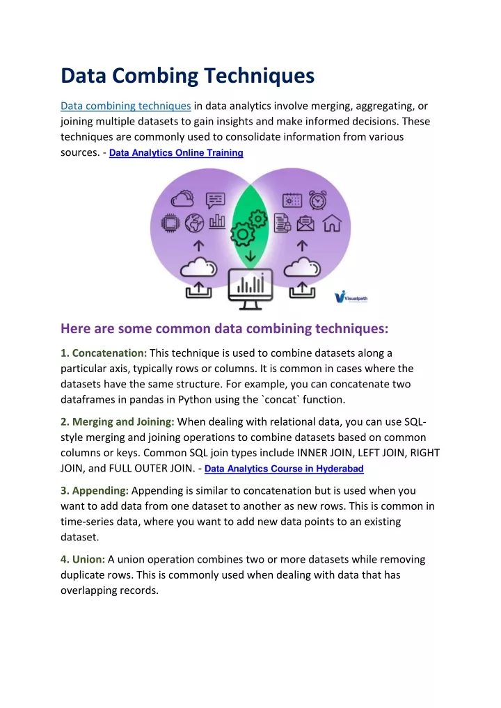 data combing techniques