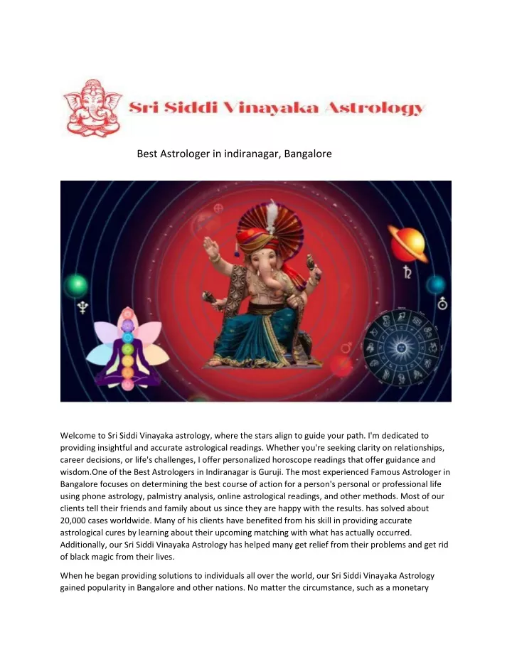 best astrologer in indiranagar bangalore