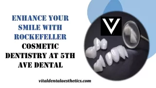 Cosmetic Dentistry at 5th Ave Dental