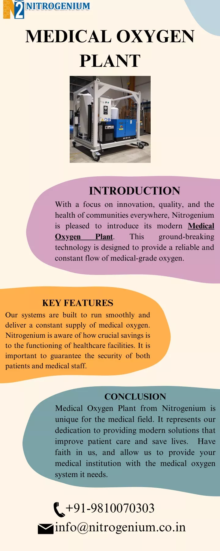 medical oxygen plant