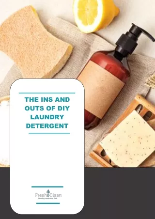 THE INS AND OUTS OF DIY LAUNDRY DETERGENT