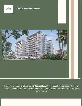 Godrej Neopolis Kokapet PDF