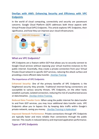 devops with aws enhancing security and efficiency