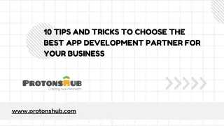 10 tips and tricks to choose the best