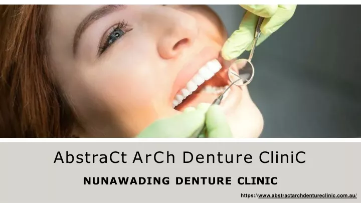 abstract arch denture clinic