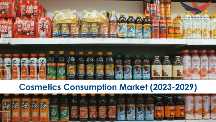 cosmetics consumption market 2023 2029