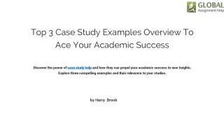 top 3 case study examples overview to ace your