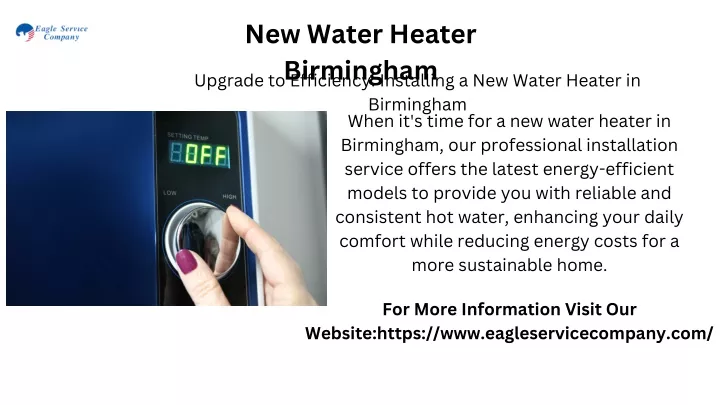 new water heater birmingham